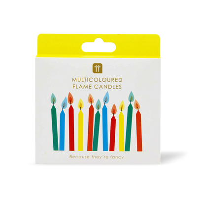 Coloured Flame Candles image